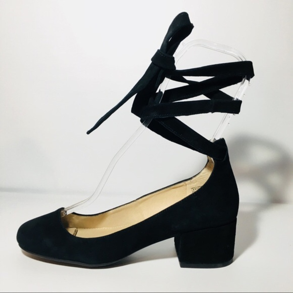 Steve Madden Williams ballet lace up heels